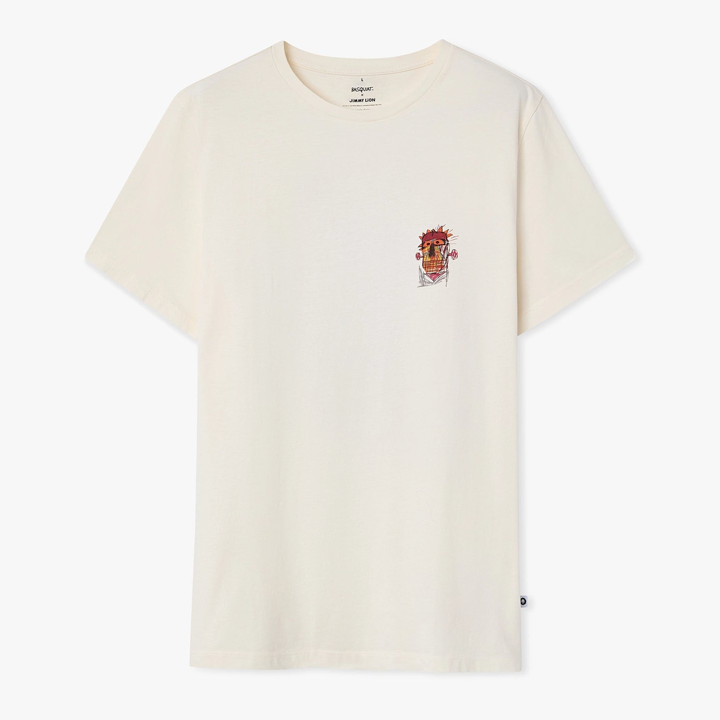 Basquiat Heads 1982 Tee - Beige