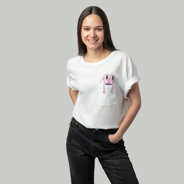 Giant Heart Tee - White