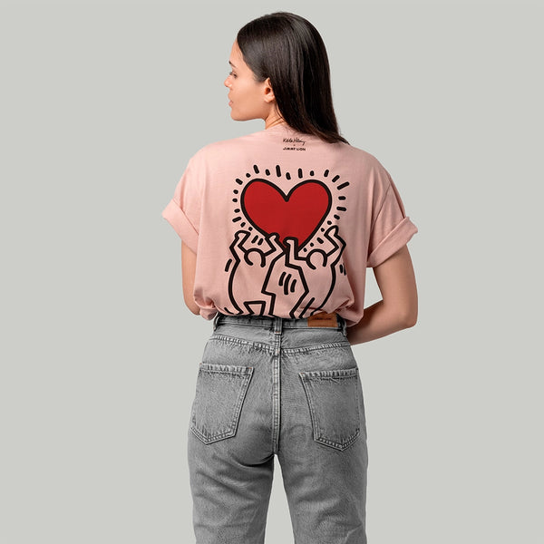 Heart Tee - Pink