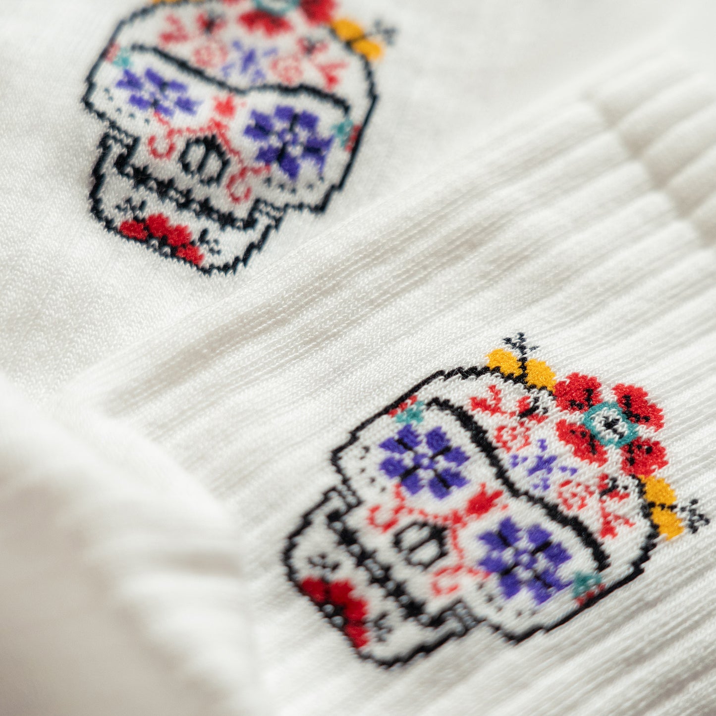 Athletic Frida Calavera - White (3)