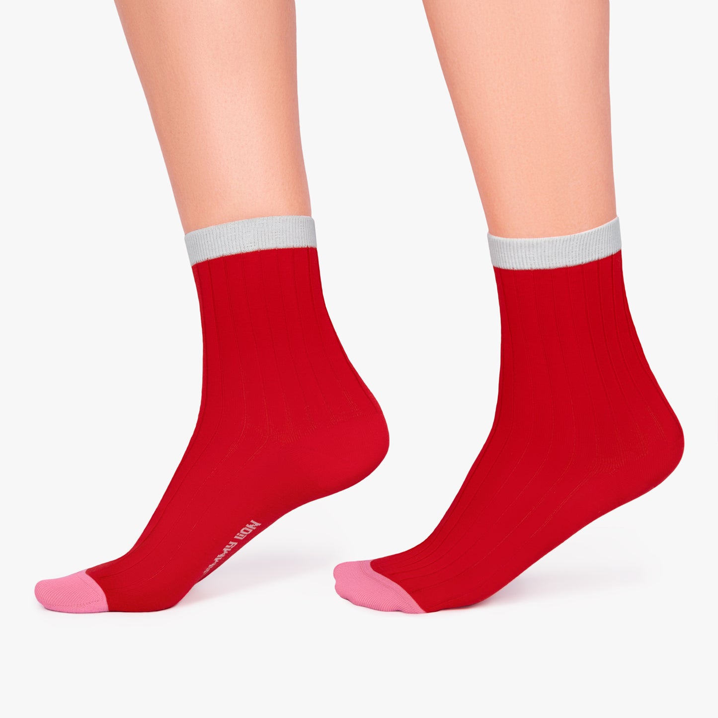 Woman Ribbed - Red (2)
