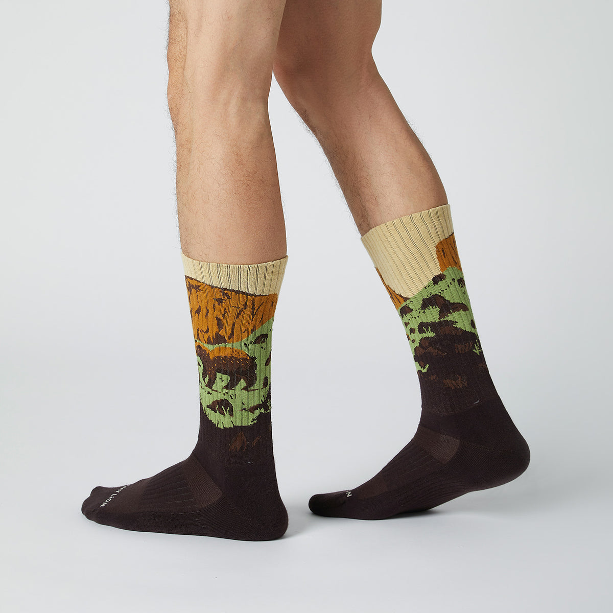 Athletic Bear Rock - Dark Brown