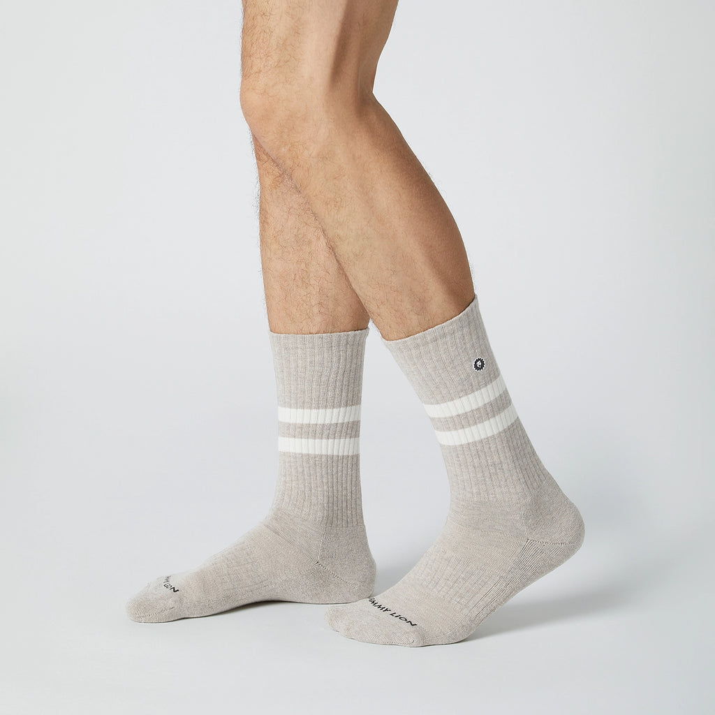 Athletic Essentials Stripes - Gravel