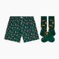 Dusk Fox Boxer Shorts & Socks Bundle - Various