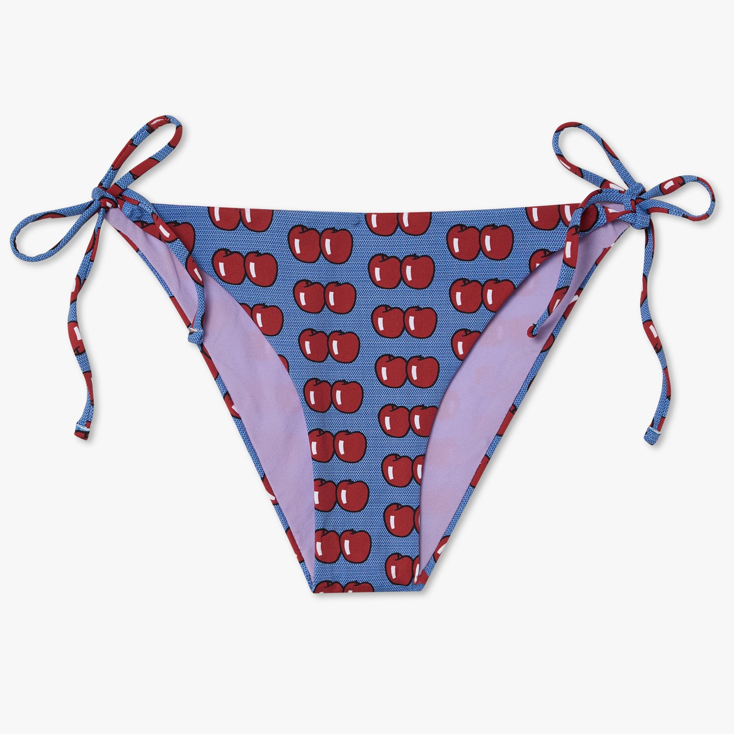 Roy Lichtenstein Two Apples Bikini Bottom - Blue