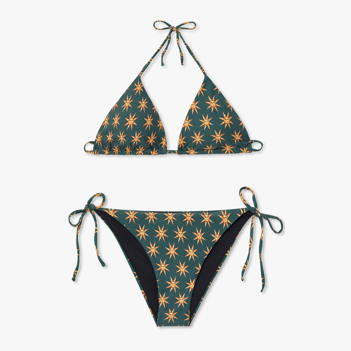 Sun Bikini Top - Green