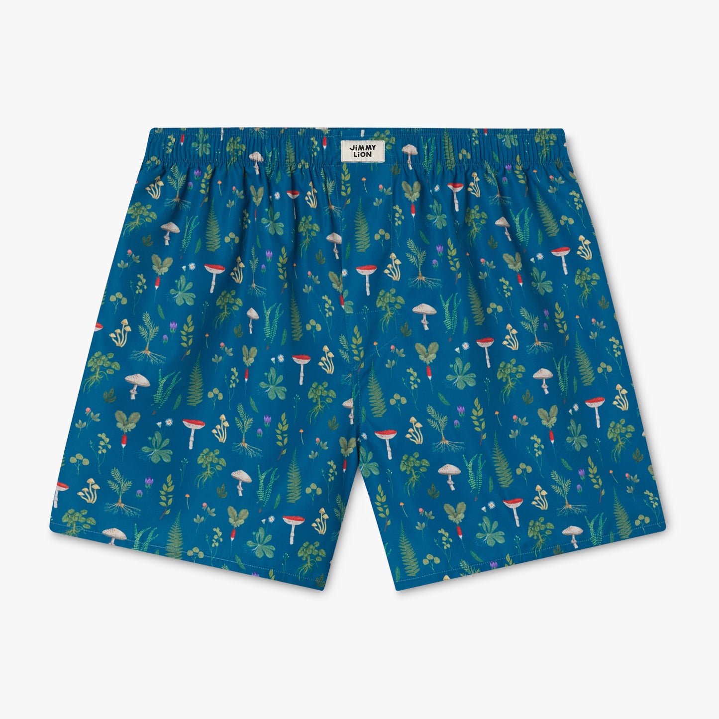 Mushrooms Boxer Shorts - Navy Blue