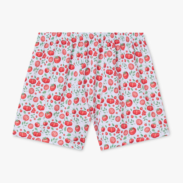 Tomato Fever Boxer Shorts - White