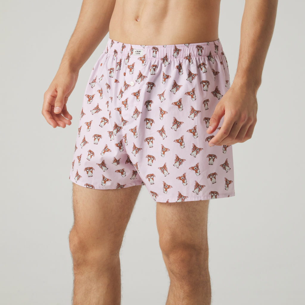 Gremlins Gizmo Boxer Shorts - Pink