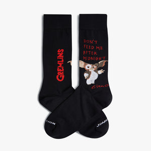 Chaussettes Jimmy Lion Athletic Gremlins - Taille EU 41-46, Mi-mollet, Blanc, 78% Coton Bio