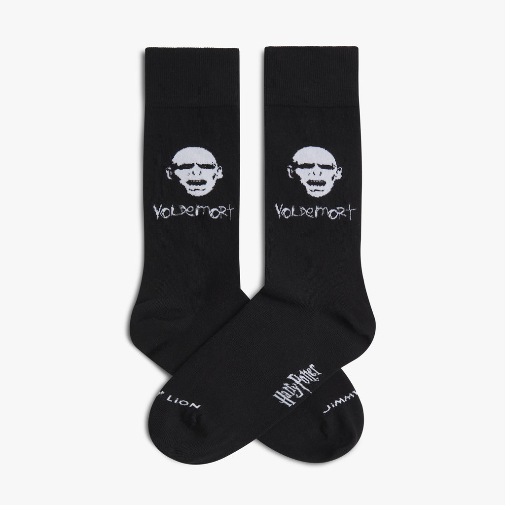 Harry Potter Voldemort Socks - Black