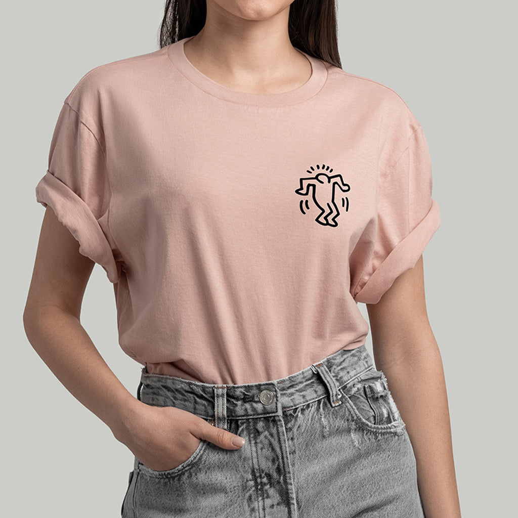 Heart Tee - Pink
