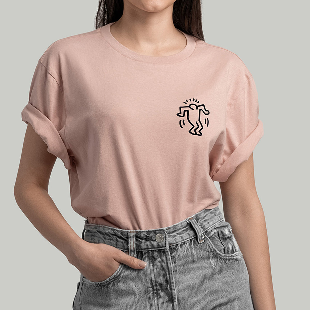 Heart Tee - Pink