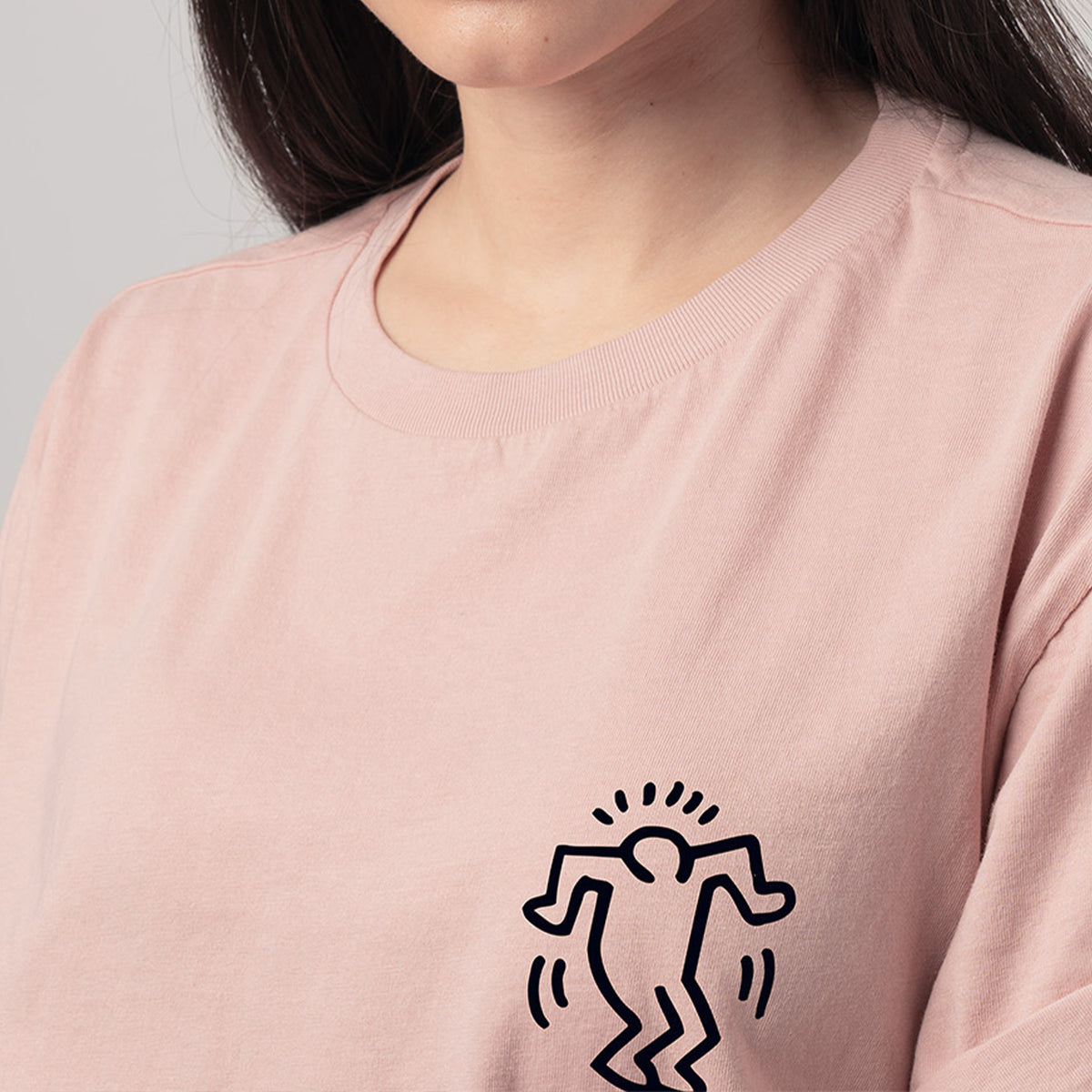 Heart Tee - Pink