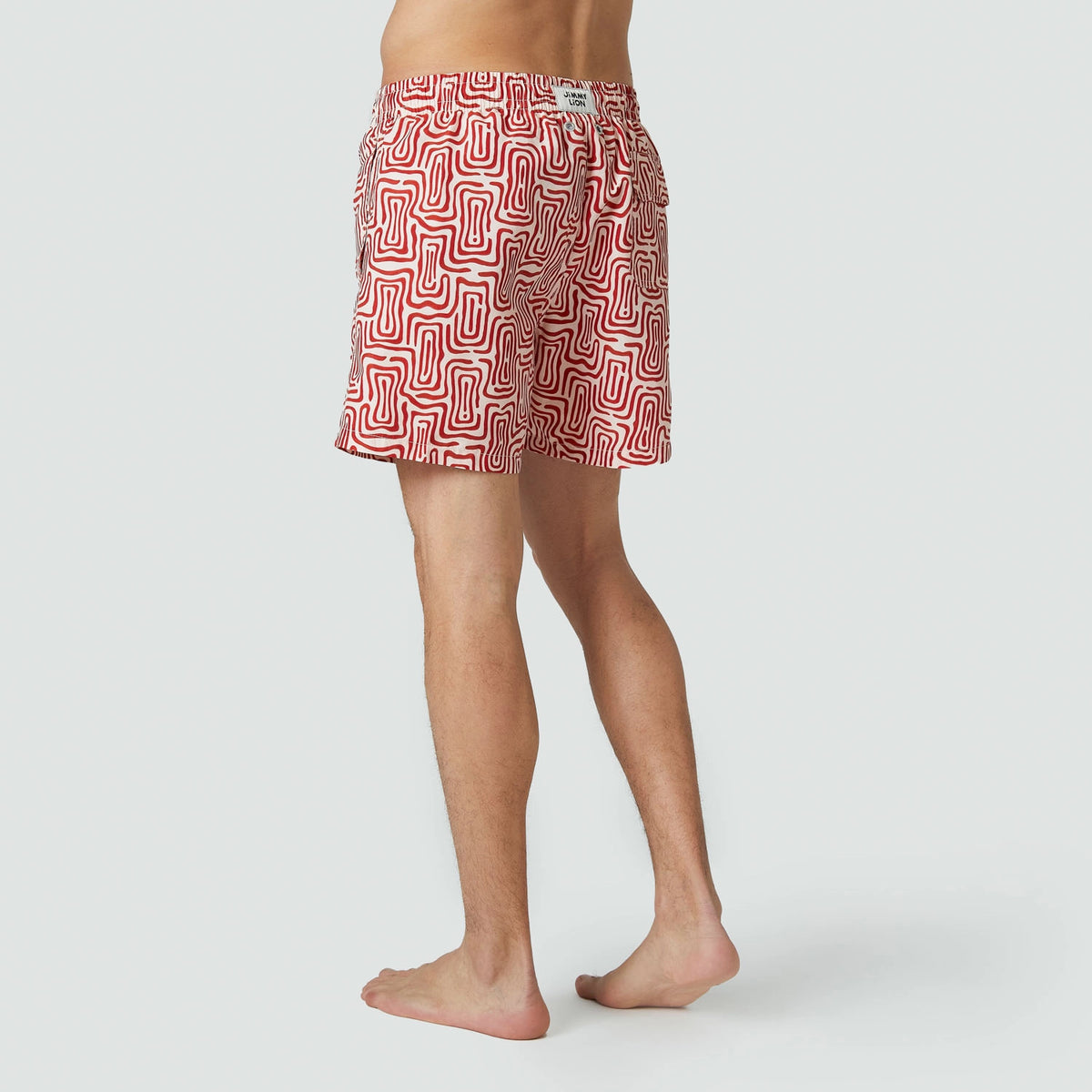 Labyrinth Swim Shorts - Beige