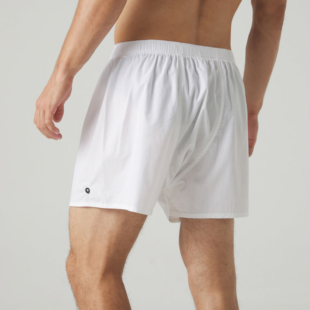 Lion Essentials Boxer Shorts - White