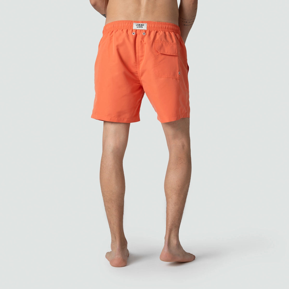 Lion Essentials Swim Shorts - Tiger Orange