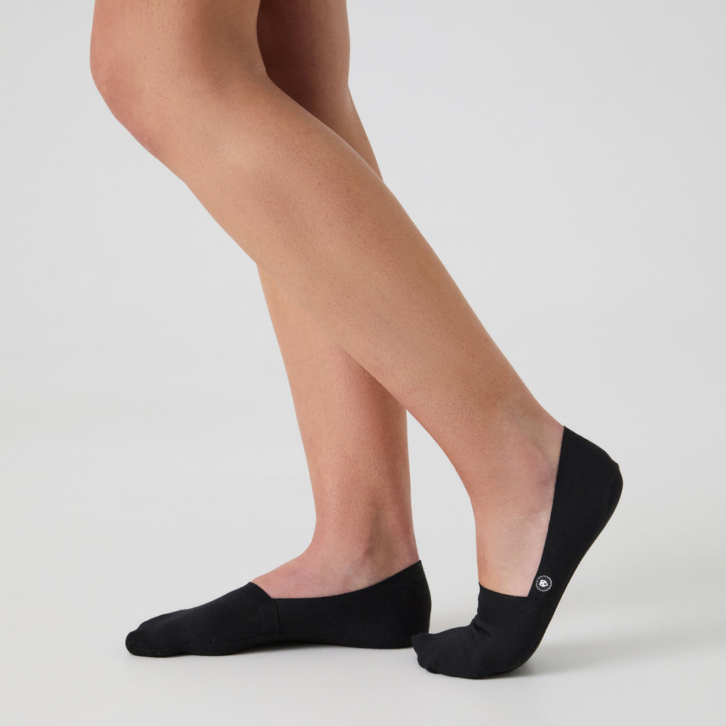6 x No Show Essentials Second Skin - Black