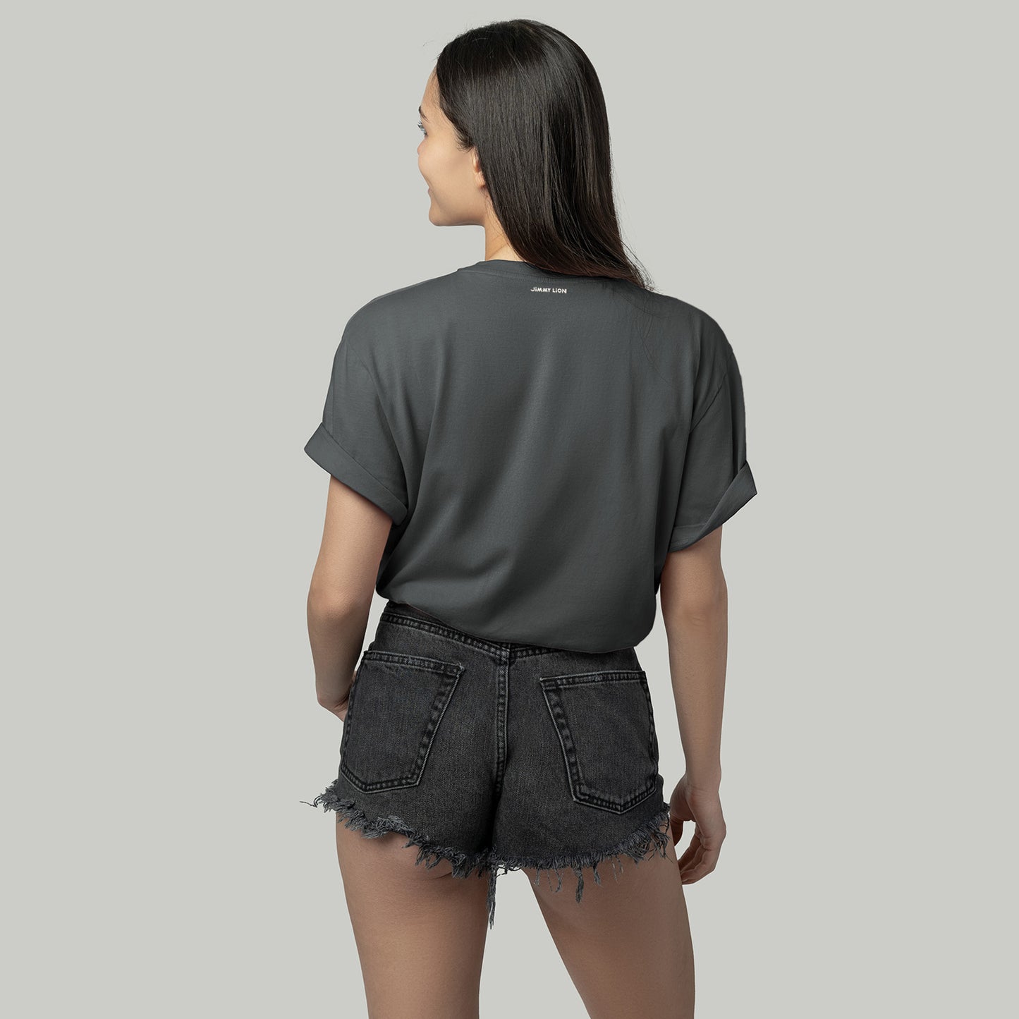 Lion Tee Essentials - Charcoal (5)