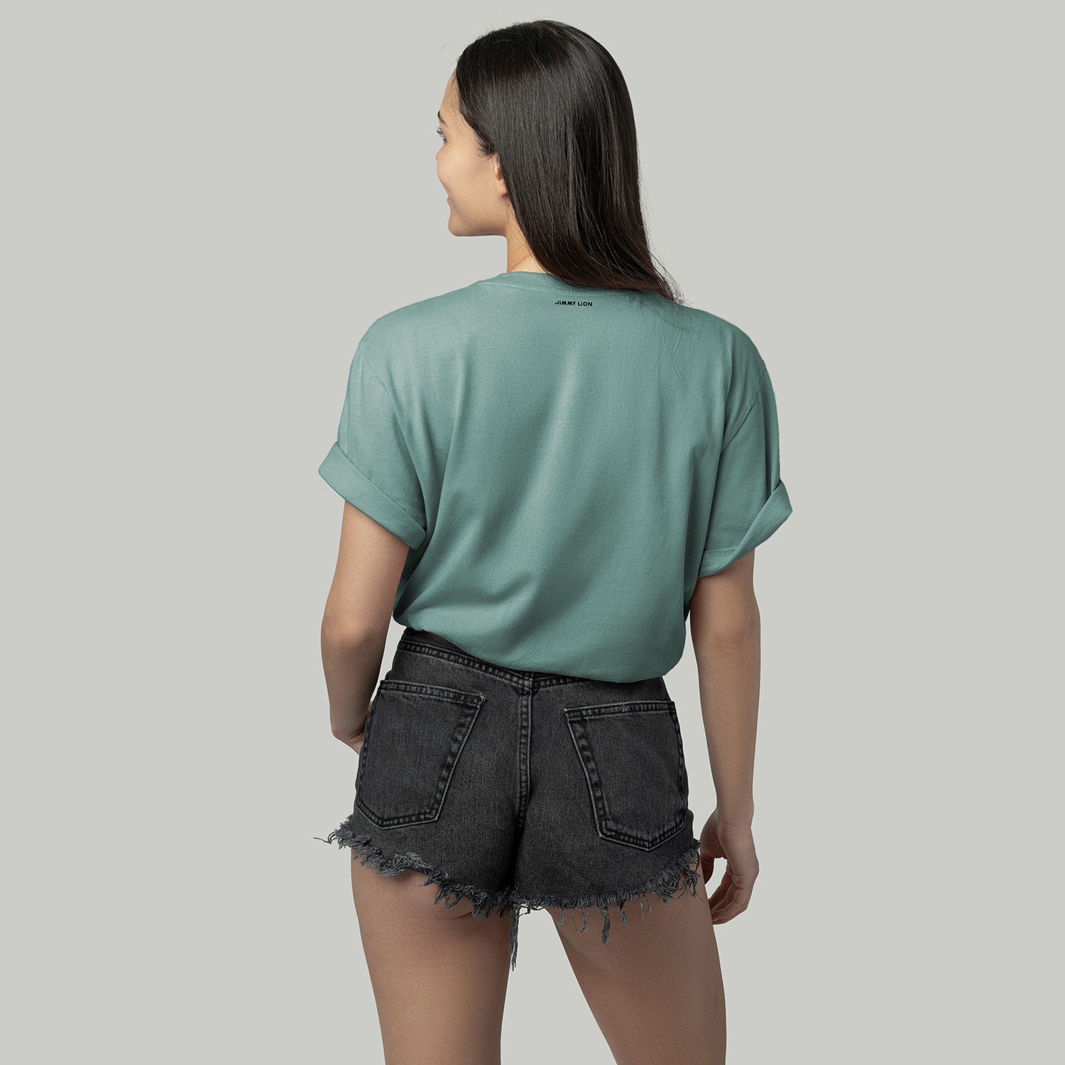 Lion Tee Essentials - Sage Green (3)