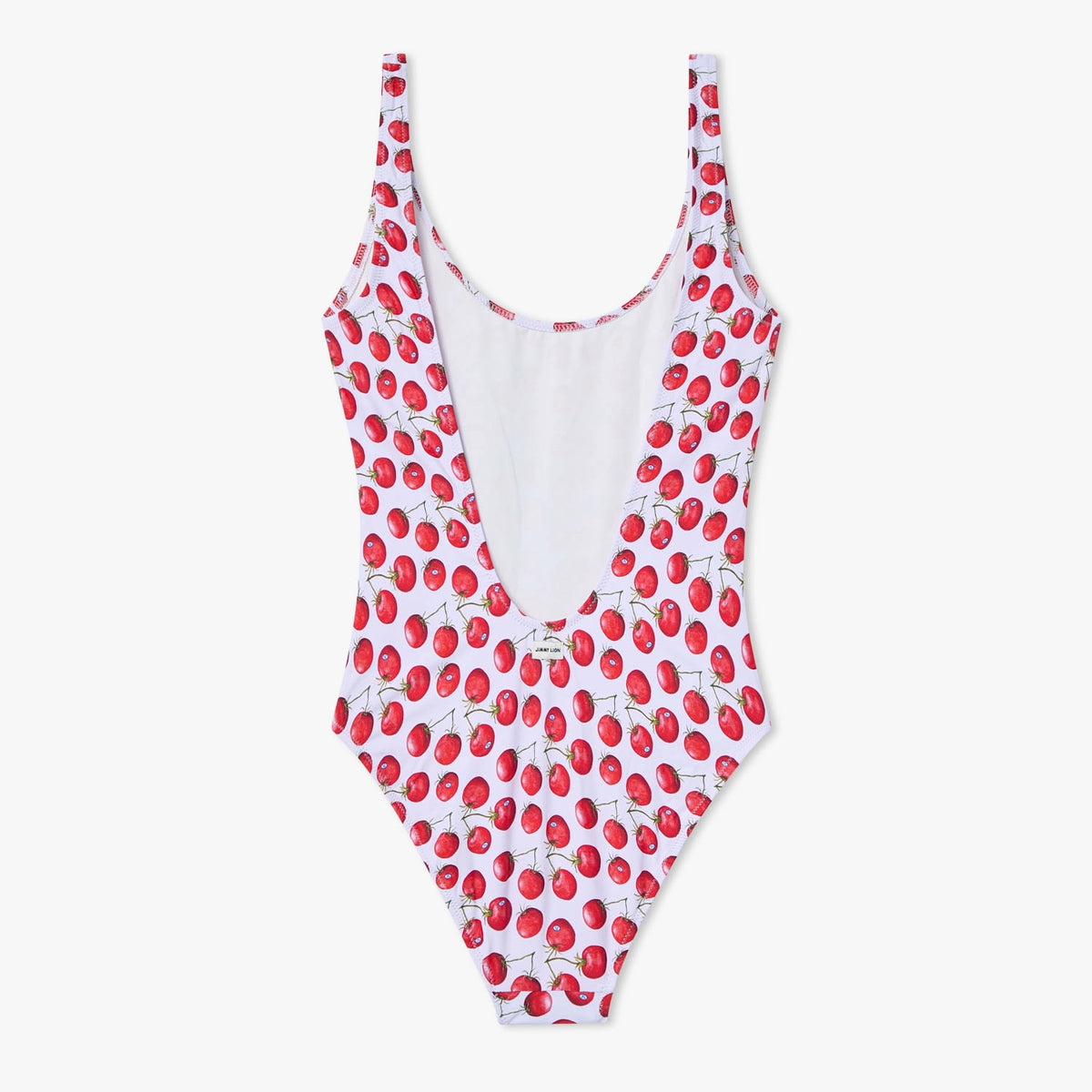 Tomatoes Swimsuit - White and Red