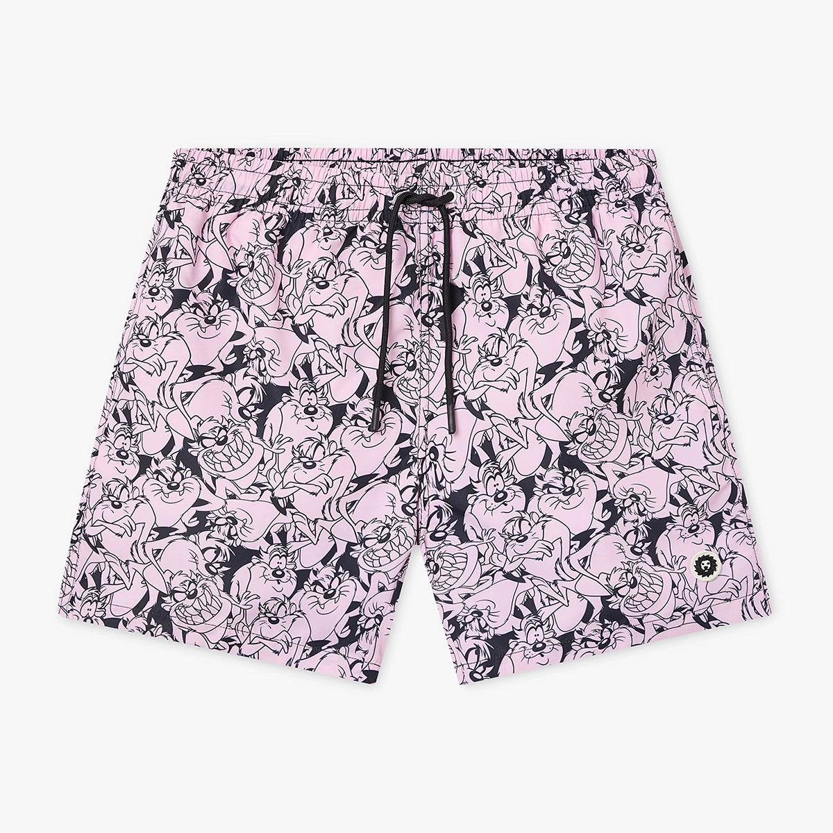 Tasmanian Devil Swim Shorts - Pink