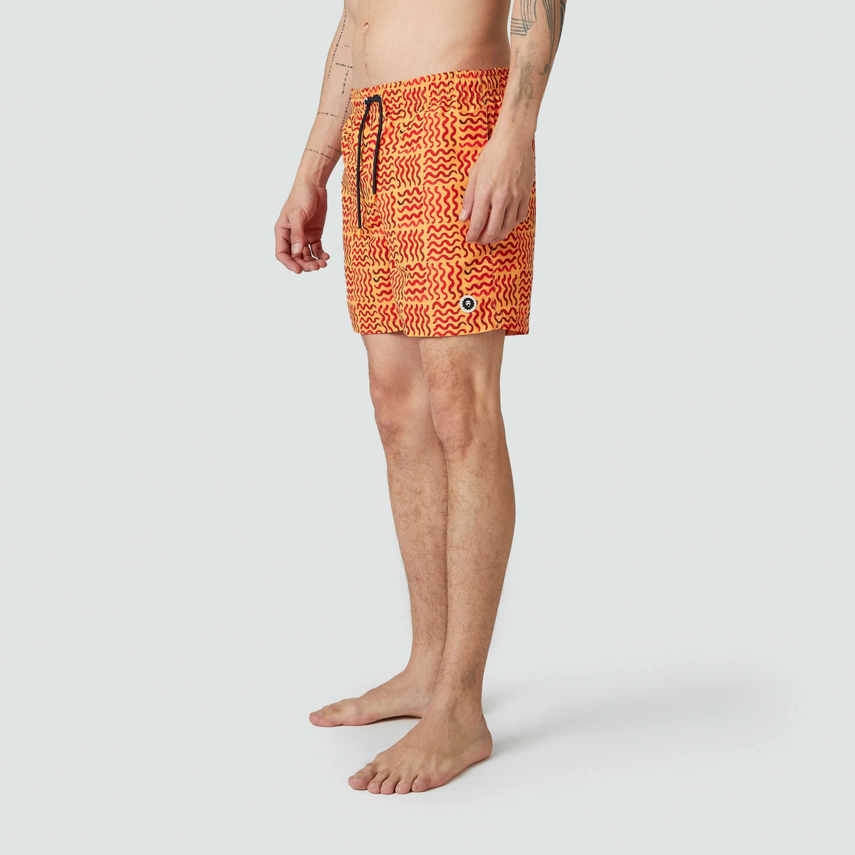 Waves Swim Shorts - Orange