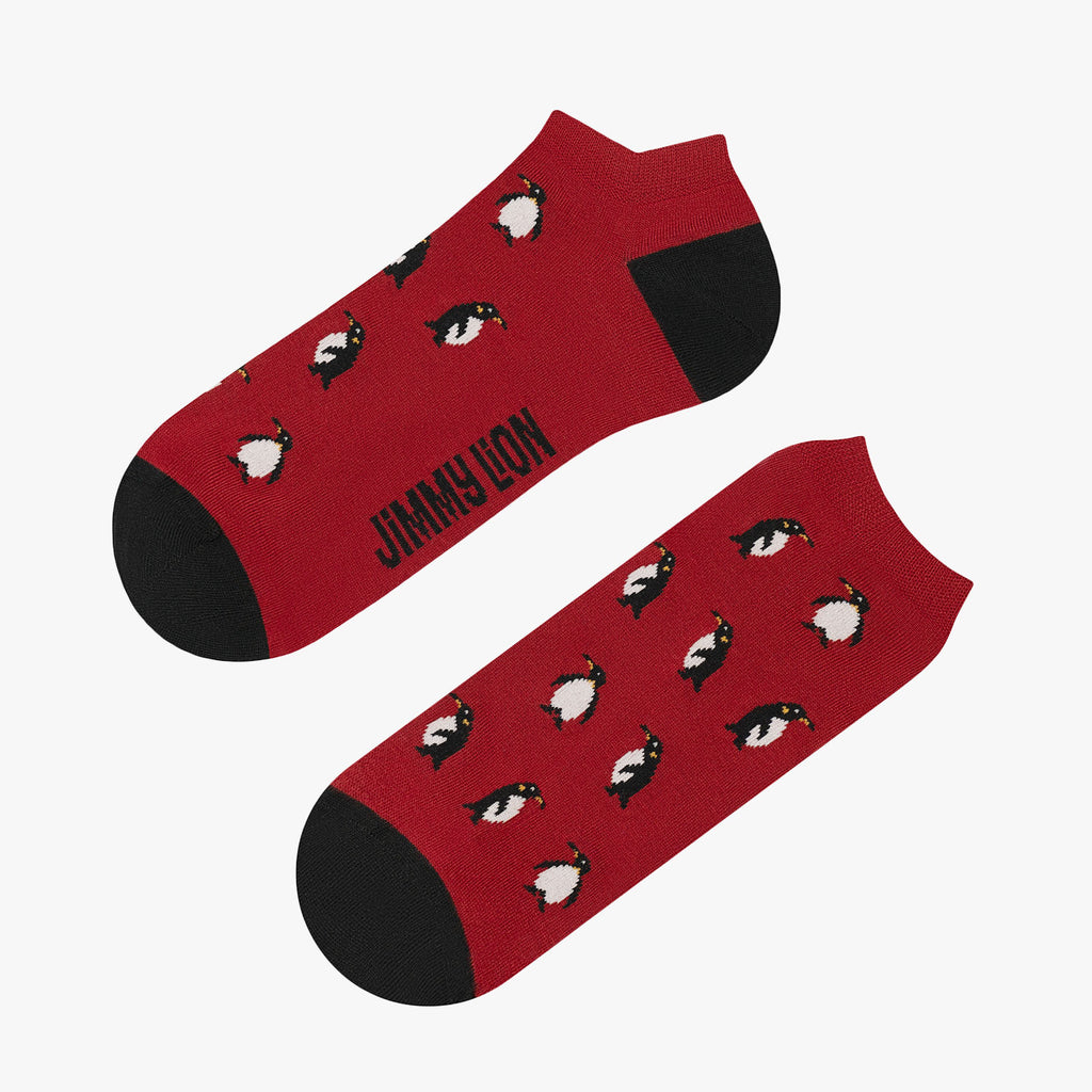 Ankle Penguins - Red