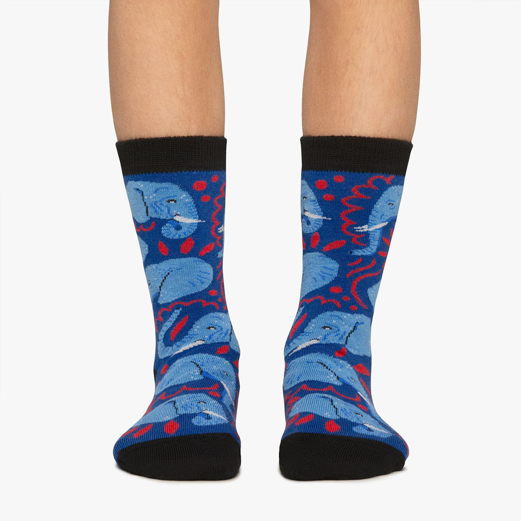 Kids Elephant Muse - Blue (1)