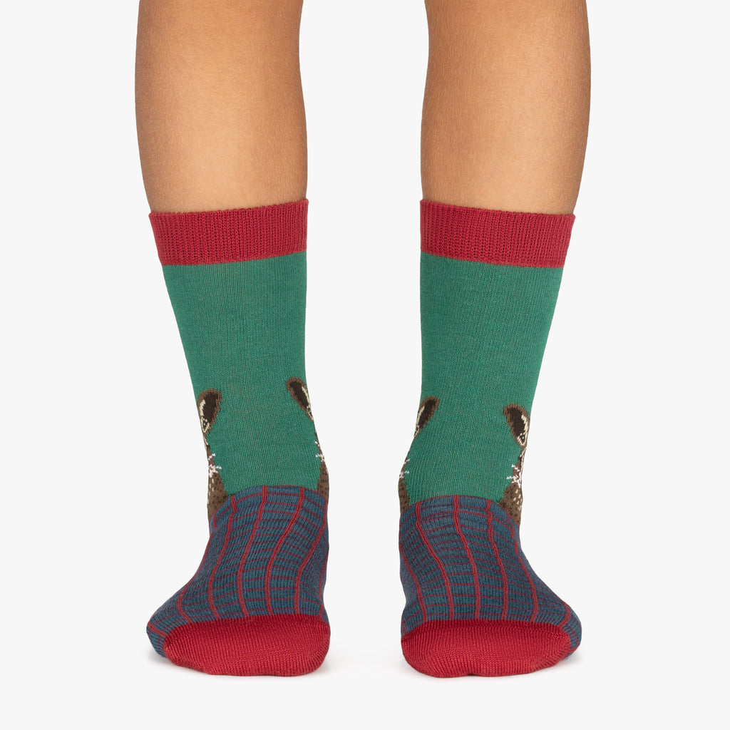 Kids Hare Head - Green (2)