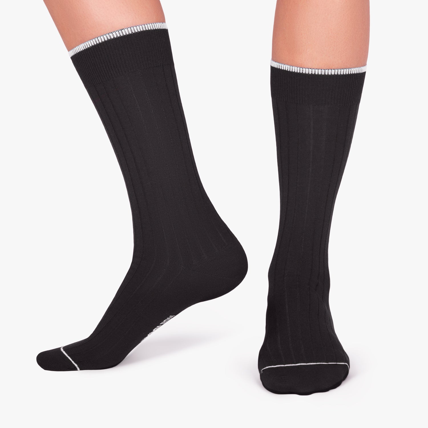 Ribbed - Black (2)