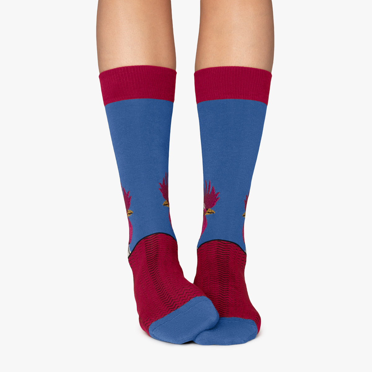 Rooster Head - Blue (2)